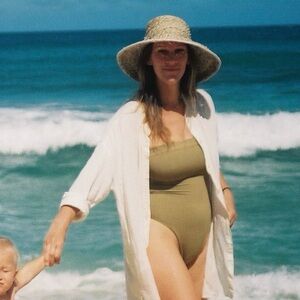 Toast swim Signature Tube One Piece in Sage (discontinued)